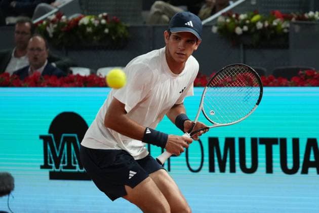 Jannik Sinner (ITA) vs Rafael Jodar (SPA) during Masters Series Madrid 2026 in Madrid on Wednesday 29 April 2026 Cordon Press 
