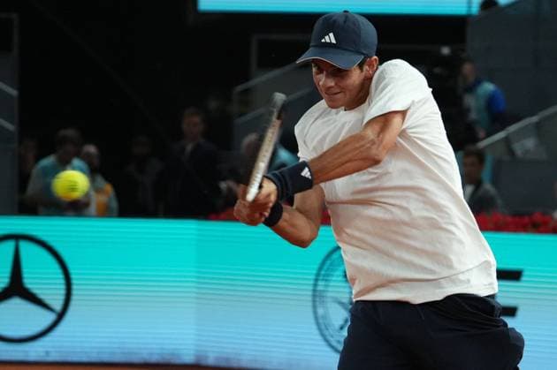 Jannik Sinner (ITA) vs Rafael Jodar (SPA) during Masters Series Madrid 2026 in Madrid on Wednesday 29 April 2026 Cordon Press 