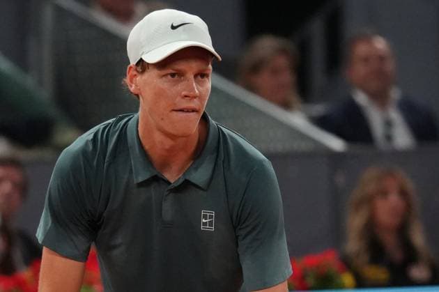 Jannik Sinner (ITA) vs Rafael Jodar (SPA) during Masters Series Madrid 2026 in Madrid on Wednesday 29 April 2026 Cordon Press 