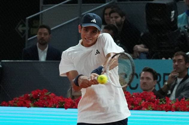 Jannik Sinner (ITA) vs Rafael Jodar (SPA) during Masters Series Madrid 2026 in Madrid on Wednesday 29 April 2026 Cordon Press 