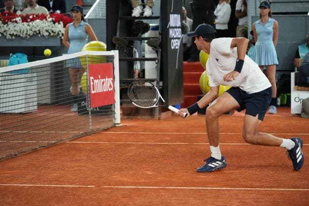 Jannik Sinner (ITA) vs Rafael Jodar (SPA) during Masters Series Madrid 2026 in Madrid on Wednesday 29 April 2026 Cordon Press 