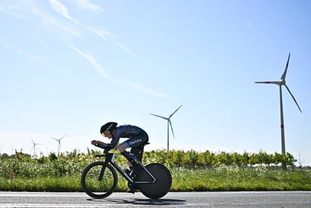 UCI Para Cycling Road World Cup: Round 2 Picture by Mathew Wells SWpix.com - 29 04 2026 - Cycling - UCI Para Cycling Road World Cup: Round 2 - Gistel, West Flanders, Belgium - Men C3 Individual Time Trial (ITT) - Charlie Stanton-Stock (Great Britain) Copyright: x xSWpix.comx(t axPhotographyxHubxLtd)xMathewxWells SWpix.comx SWP-3030-13562