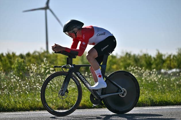 UCI Para Cycling Road World Cup: Round 2 Picture by Mathew Wells SWpix.com - 29 04 2026 - Cycling - UCI Para Cycling Road World Cup: Round 2 - Gistel, West Flanders, Belgium - Men C3 Individual Time Trial (ITT) - Michael Sametz (Canada) Copyright: x xSWpix.comx(t axPhotographyxHubxLtd)xMathewxWells SWpix.comx SWP-3030-13568
