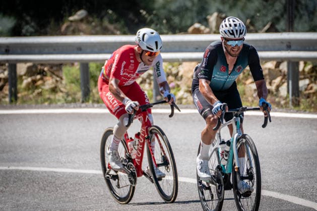 61st Presidential Cycling Tour of Turkiye MUGLA, TURKIYE - APRIL 29: Cyclists compete during the fourth stage of the 61st Presidential Turkiye Cycling Tour (TUR 2026) in Mugla, Turkiye on April 29, 2026. Part of the UCI ProSeries, the prestigious 8-stage race continues with top international athletes navigating the scenic coastal routes of southwestern Turkiye. Ahmet Serdar Eser Anadolu Mugla Turkey. Editorial use only. Please get in touch for any other usage.  Copyright: x2026xAnadoluxAhmetxSerdarxEserx
