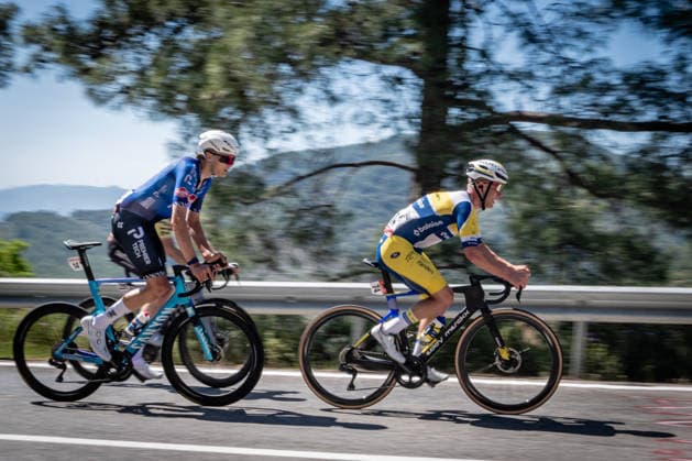 61st Presidential Cycling Tour of Turkiye MUGLA, TURKIYE - APRIL 29: Cyclists compete during the fourth stage of the 61st Presidential Turkiye Cycling Tour (TUR 2026) in Mugla, Turkiye on April 29, 2026. Part of the UCI ProSeries, the prestigious 8-stage race continues with top international athletes navigating the scenic coastal routes of southwestern Turkiye. Ahmet Serdar Eser Anadolu Mugla Turkey. Editorial use only. Please get in touch for any other usage.  Copyright: x2026xAnadoluxAhmetxSerdarxEserx