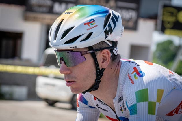 61st Presidential Cycling Tour of Turkiye MUGLA, TURKIYE - APRIL 29: Cyclists compete during the fourth stage of the 61st Presidential Turkiye Cycling Tour (TUR 2026) in Mugla, Turkiye on April 29, 2026. Part of the UCI ProSeries, the prestigious 8-stage race continues with top international athletes navigating the scenic coastal routes of southwestern Turkiye. Ahmet Serdar Eser Anadolu Mugla Turkey. Editorial use only. Please get in touch for any other usage.  Copyright: x2026xAnadoluxAhmetxSerdarxEserx