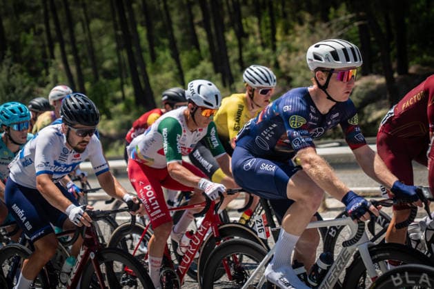 61st Presidential Cycling Tour of Turkiye MUGLA, TURKIYE - APRIL 29: Cyclists compete during the 130-kilometer Marmaris-Fethiye stage of the 61st Presidential Cycling Tour of Turkiye (TUR 2026) on April 29, 2026, in Mugla, Turkiye. This 8-stage event is the only competition in the country classified as a ProSeries race on the UCI Europe Tour calendar. The tour is organized by the Turkish Cycling Federation under the auspices of the Presidency and receives support from the Ministry of Youth and Sports. Ahmet Serdar Eser Anadolu Mugla Turkey. Editorial use only. Please get in touch for any other usage.  Copyright: x2026xAnadoluxAhmetxSerdarxEserx