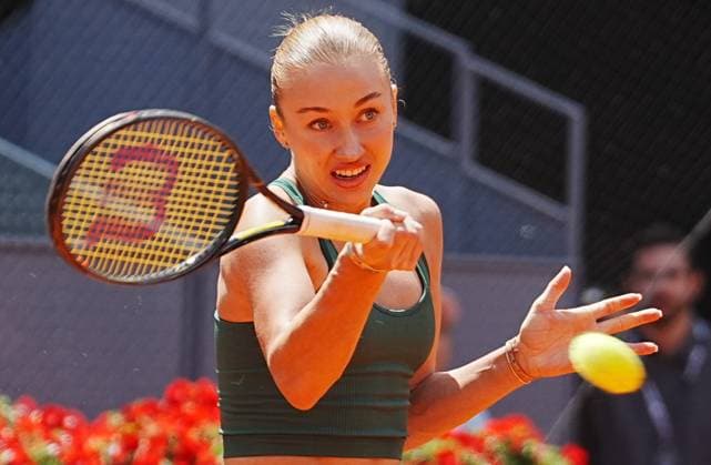 TENNIS - MUTUA MADRID OPEN 2026 - 29 04 2026 Laurent Lairys MAXPPP - Anastasia Potapova of Austria during the Mutua Madrid Open 2026, ATP, Tennis Herren Masters 1000 and WTA, Tennis Damen 1000 on 29 April 2026 at La Caja Magica in Madrid, Spain - Photo: Laurent Lairys MADRID SPAIN  Copyright: xMAXPPPxLaurentxLairysx LLR202604291441 LLR202604291441