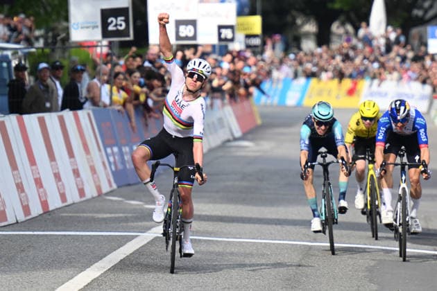 29-04-2026 Tour De Romandie; Tappa 01 Martigny - Martigny; 2026, Uae Emirates - Xrg; 2026, Red Bull - Bora Hansgrohe; 2026, Bahrain Victorious; 2026, Visma - Lease A Bike; Pogacar, Tadej; Lipowitz, Florian; Martinez, Lenny; Nordhagen, Jorgen; Martigny; 