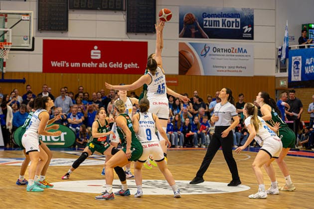 Basketball, Women, DBBL, Playoff Final 3, BC Pharmaserv Marburg - Rutronik Stars Keltern