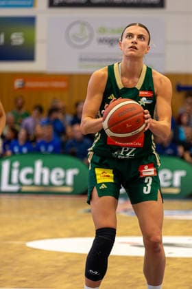 Womens Basketball Bundesliga 1 DBBL, BC Pharmaserv Marburg vs Rutronik Stars Keltern, Sporthalle Georg Gassmann Stadion Marburg 29 04 2026 Womens Basketball Bundesliga DBBL, Marburg, Germany 29 04 2026 Alexandra Wilke Rutronik Stars Keltern, 3 , 1 DBBL, Match of BC Marburg vs Rutronik Stars Keltern, Sporthalle Georg Gassmann Stadion Marburg Copyright: xBEAUTIFULxSPORTS Freudensteinx