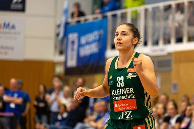 Womens Basketball Bundesliga 1 DBBL, BC Pharmaserv Marburg vs Rutronik Stars Keltern, Sporthalle Georg Gassmann Stadion Marburg 29 04 2026 Womens Basketball Bundesliga DBBL, Marburg, Germany 29 04 2026 Karina Konstantinova Rutronik Stars Keltern, 33 , 1 DBBL, Match of BC Marburg vs Rutronik Stars Keltern, Sporthalle Georg Gassmann Stadion Marburg Copyright: xBEAUTIFULxSPORTS Freudensteinx