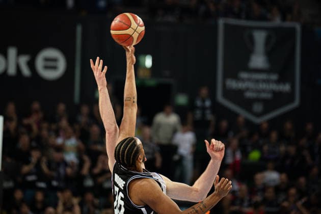 BILBAO, SPAIN April 29 during the FIBA Europe Cub Final between Bilbao Basket and PAOK at Bilbao Arena on April 29, 2026 in Bilbao, Spain Photo by Ibai Tudanca Copyright: xIbaixTudancax