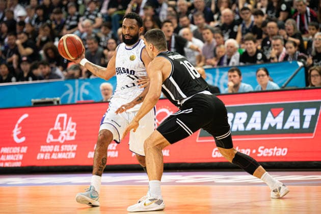 BILBAO, SPAIN April 29 during the FIBA Europe Cub Final between Bilbao Basket and PAOK at Bilbao Arena on April 29, 2026 in Bilbao, Spain Photo by Ibai Tudanca Copyright: xIbaixTudancax