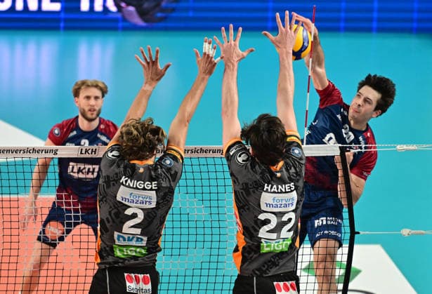 Volleyball, Playoff Final VBL, SVG Lüneburg - BR Berlin Recycling Volleys