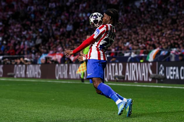 UEFA Champions League semifinals Atletico de Madrid vs Arsenal April 29, Madrid, Madrid, Spain Ademola Lookman with the ball during UEFA Champions League 2025 26 match beetween Atletico de Madrid and Arsenal at Riyadh Air Metropolitano on April 29, 2026, in Madrid, Spain Spain Madrid Spain Madrid Madrid Madrid Madrid Spain Real Madrid C F v Manchester City UEFA Champions League 2025 Copyright: xAlejandroxMatiasx