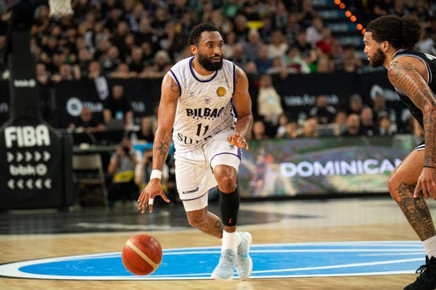 BILBAO, SPAIN April 29 during the FIBA Europe Cub Final between Bilbao Basket and PAOK at Bilbao Arena on April 29, 2026 in Bilbao, Spain Photo by Ibai Tudanca Copyright: xIbaixTudancax
