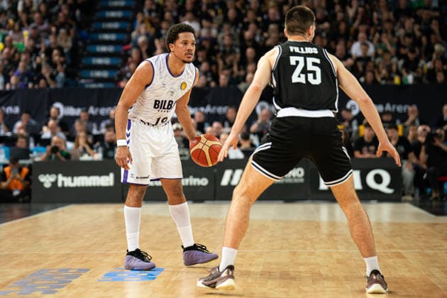 BILBAO, SPAIN April 29 during the FIBA Europe Cub Final between Bilbao Basket and PAOK at Bilbao Arena on April 29, 2026 in Bilbao, Spain Photo by Ibai Tudanca Copyright: xIbaixTudancax