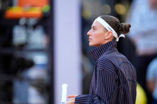 April 29, 2026, Madrid, Madrid, Spain: Marta Kostyuk of Ukraine plays against Linda Noskova of Czech Republic during the Mutua Madrid Open 2026 at La Caja Magica on April 29, 2026 in Madrid, Spain. Madrid Spain - ZUMAa181 20260429_zaa_a181_249 Copyright: xOscarxJ.xBarrosox