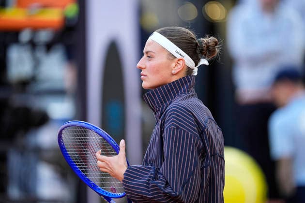 April 29, 2026, Madrid, Madrid, Spain: Marta Kostyuk of Ukraine plays against Linda Noskova of Czech Republic during the Mutua Madrid Open 2026 at La Caja Magica on April 29, 2026 in Madrid, Spain. Madrid Spain - ZUMAa181 20260429_zaa_a181_245 Copyright: xOscarxJ.xBarrosox