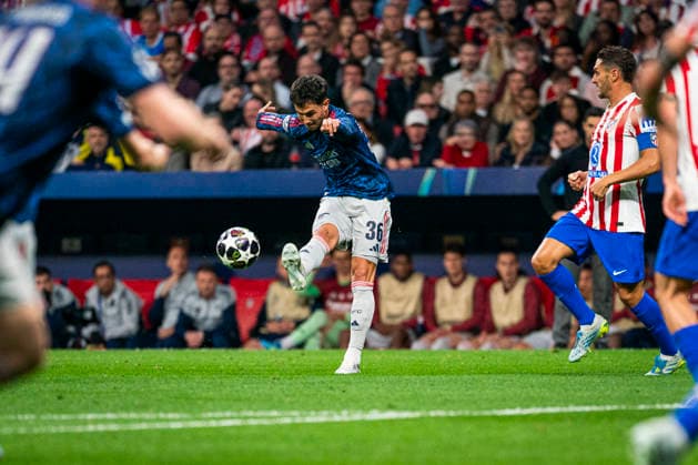 UEFA Champions League - Atletico de Madrid v Arsenal FC.Arsenal FC s Martin Zubimendi during Champions League 2025 2026, semi-final, first leg match.April 29, 2026 (2026042918)