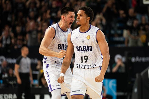 BILBAO, SPAIN April 29 during the FIBA Europe Cub Final between Bilbao Basket and PAOK at Bilbao Arena on April 29, 2026 in Bilbao, Spain Photo by Ibai Tudanca Copyright: xIbaixTudancax
