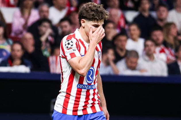 UEFA Champions League semifinals Atletico de Madrid vs Arsenal April 29, Madrid, Madrid, Spain Julian Alvarez after failing an action during UEFA Champions League 2025 26 match beetween Atletico de Madrid and Arsenal at Riyadh Air Metropolitano on April 29, 2026, in Madrid, Spain Madrid Spain Madrid Spain Madrid Madrid Madrid Spain Real Madrid C F v Manchester City UEFA Champions League 2025 Copyright: xAlejandroxMatiasx