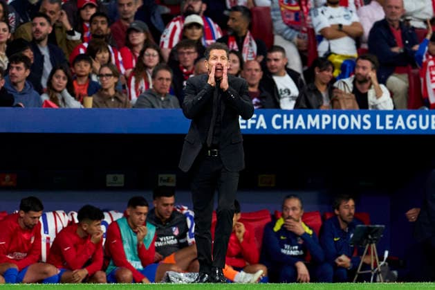 Atletico de Madrid head coach Diego Simeone during the UEFA Champions League match between Atletico de Madrid and Arsenal FC at Riyadh Air Metropolitano on April 29, 2026. - 29 04 2026 - Spain Madrid Madrid -  LGMx xLexPictorium LePictorium_0332804