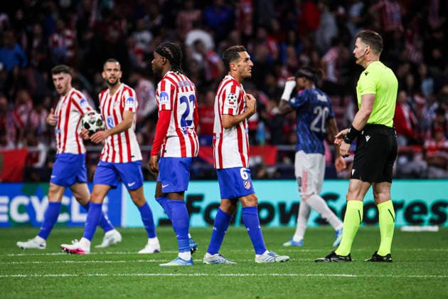 UEFA Champions League semifinals Atletico de Madrid vs Arsenal April 29, Madrid, Madrid, Spain Koke pleads during UEFA Champions League 2025 26 match beetween Atletico de Madrid and Arsenal at Riyadh Air Metropolitano on April 29, 2026, in Madrid, Spain Madrid Spain Madrid Spain Madrid Madrid Madrid Spain Real Madrid C F v Manchester City UEFA Champions League 2025 Copyright: xAlejandroxMatiasx