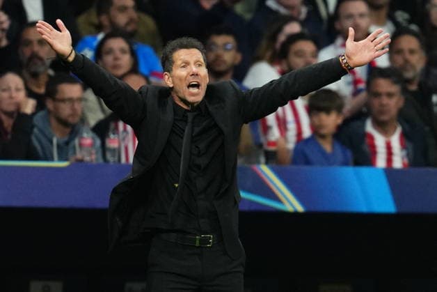 ESP: Atletico de Madrid - Arsenal FC. UEFA Champions League. Semi-Finals, first leg. Atletico de Madrid head coach Diego Simeone during the UEFA Champions League match, Semi-Finals, firstd leg, between Atletico de Madrid and Arsenal FC played at Riyadh Metropolitano Stadium on April 29, 2026 in Madrid. kpng Copyright: xBaguxBlancox xPRESSINPHOTOx PS_260429_ATL_ARS_2526_068