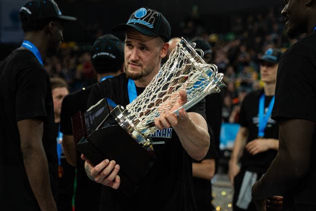 BILBAO, SPAIN April 29 during the FIBA Europe Cub Final between Bilbao Basket and PAOK at Bilbao Arena on April 29, 2026 in Bilbao, Spain Photo by Ibai Tudanca Copyright: xIbaixTudancax