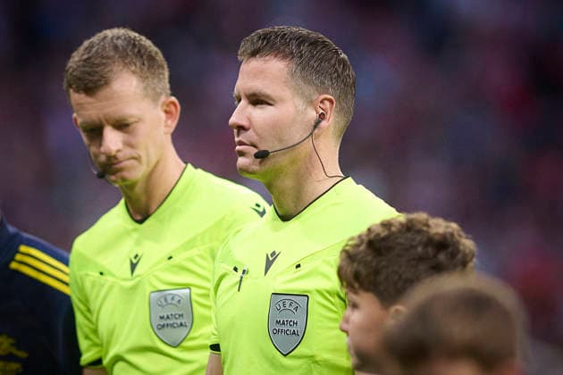 Atletico de Madrid v Arsenal FC - UEFA Champions League 2025 2026 Semi-final, 1st leg Referee Danny Makkelie during Champions League 2025 2026, semi-final, 1st leg, April 29 ,2026. (ALTERPHOTOS Ropero) MadridSpain  Copyright: xRoperox