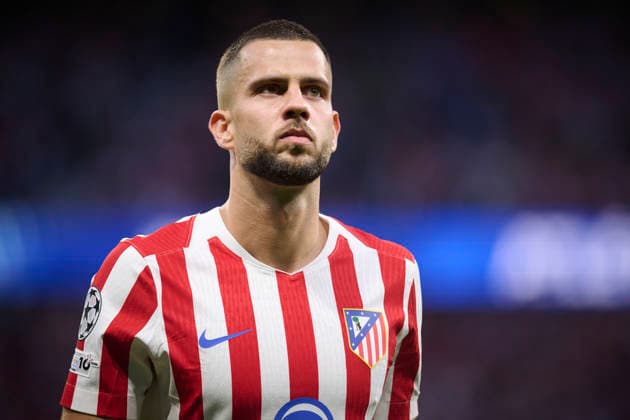 Atletico de Madrid v Arsenal FC - UEFA Champions League 2025 2026 Semi-final, 1st leg Atletico de Madrid s David Hancko during Champions League 2025 2026, semi-final, 1st leg, April 29 ,2026. (ALTERPHOTOS Ropero) MadridSpain  Copyright: xRoperox