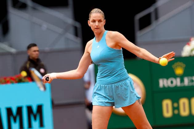 TENNIS : Mutua Madrid Open 2026 - 29 04 2026 Tennis - Madrid 2026 - ATP, Tennis Herren - WTA, Tennis Damen - 28 04 2026 - Karolina Pliskova Madrid  Copyright: xccx