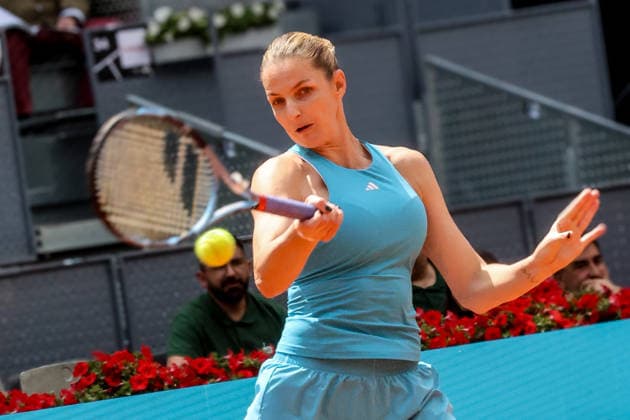 TENNIS : Mutua Madrid Open 2026 - 29 04 2026 Tennis - Madrid 2026 - ATP, Tennis Herren - WTA, Tennis Damen - 28 04 2026 - Karolina Pliskova Madrid  Copyright: xccx