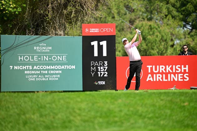 Turkish Airlines Open 2026 kicks off in Antalya ANTALYA, TURKIYE - APRIL 30: James Morrison of United Kingdom competes in the Turkish Airlines Open 2026 Golf Tournament at the Regnum National Golf Club in Antalya, Turkiye on April 30, 2026. Orhan Cicek Anadolu Antalya Turkey. Editorial use only. Please get in touch for any other usage.  Copyright: x2026xAnadoluxOrhanxCicekx