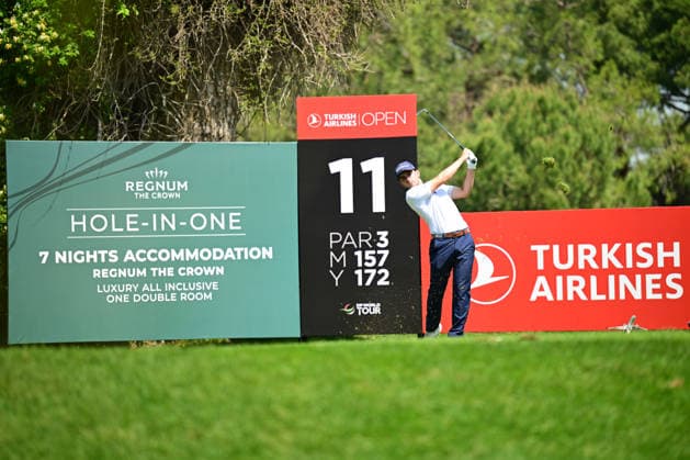 Turkish Airlines Open 2026 kicks off in Antalya ANTALYA, TURKIYE - APRIL 30: Daniel Rodrigues of Portugal competes in the Turkish Airlines Open 2026 Golf Tournament at the Regnum National Golf Club in Antalya, Turkiye on April 30, 2026. Orhan Cicek Anadolu Antalya Turkey. Editorial use only. Please get in touch for any other usage.  Copyright: x2026xAnadoluxOrhanxCicekx