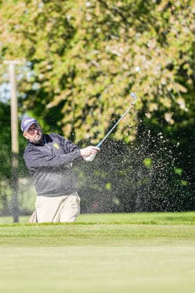German Hole Playing Championship Men GC Urloffen 2026, 30 04 2026 Moritz Muhl Frankfurter GC im Sandbunker German Hole Playing Championship Men GC Urloffen 2026, 30 04 2026 Copyright: xBEAUTIFULxSPORTS Boscox