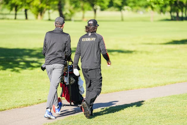 German Hole Playing Championship Men GC Urloffen 2026, 30 04 2026 Lauri Lean Diener Hamburg GC on the way to the next ball German Hole Playing Championship Men GC Urloffen 2026, 30 04 2026 Copyright: xBEAUTIFULxSPORTS Boscox