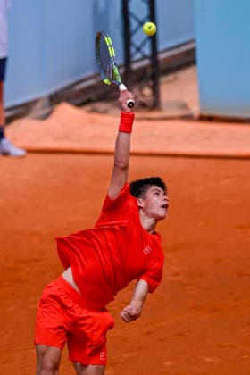 April 30, 2026, Madrid, Madrid, Spain: JAIME ALCARAZ GARFIA brother CARLOS ALCARAZ during the Mutua Madrid Open 2026, ATP, Tennis Herren Masters 1000 and WTA, Tennis Damen 1000 tennis tournament, celebrated at Caja Magica on April 30, 2026 in Madrid, Spain. Madrid Spain - ZUMAc312 20260430_zsp_c312_146 Copyright: xOscarxManuelxSanchezx