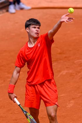 April 30, 2026, Madrid, Madrid, Spain: JAIME ALCARAZ GARFIA brother CARLOS ALCARAZ during the Mutua Madrid Open 2026, ATP, Tennis Herren Masters 1000 and WTA, Tennis Damen 1000 tennis tournament, celebrated at Caja Magica on April 30, 2026 in Madrid, Spain. Madrid Spain - ZUMAc312 20260430_zsp_c312_133 Copyright: xOscarxManuelxSanchezx