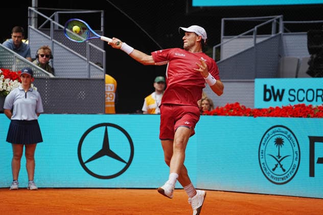 TENNIS - MUTUA MADRID OPEN 2026 - 30 04 2026 Casper Ruud of Norway during the Mutua Madrid Open 2026, ATP, Tennis Herren Masters 1000 and WTA, Tennis Damen 1000 on 30April 2026 at La Caja Magica in Madrid, Spain - Photo: Laurent Lairys MADRIDSpain  Copyright: xLaurentxLairysx