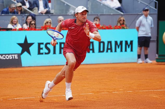 TENNIS - MUTUA MADRID OPEN 2026 - 30 04 2026 Casper Ruud of Norway during the Mutua Madrid Open 2026, ATP, Tennis Herren Masters 1000 and WTA, Tennis Damen 1000 on 30April 2026 at La Caja Magica in Madrid, Spain - Photo: Laurent Lairys MADRIDSpain  Copyright: xLaurentxLairysx