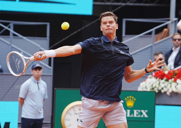 TENNIS - MUTUA MADRID OPEN 2026 - 30 04 2026 Alexander Bloockx of Belgium during the Mutua Madrid Open 2026, ATP, Tennis Herren Masters 1000 and WTA, Tennis Damen 1000 on 30April 2026 at La Caja Magica in Madrid, Spain - Photo: Laurent Lairys MADRIDSpain  Copyright: xLaurentxLairysx