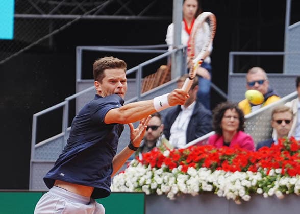 TENNIS - MUTUA MADRID OPEN 2026 - 30 04 2026 Alexander Bloockx of Belgium during the Mutua Madrid Open 2026, ATP, Tennis Herren Masters 1000 and WTA, Tennis Damen 1000 on 30April 2026 at La Caja Magica in Madrid, Spain - Photo: Laurent Lairys MADRIDSpain  Copyright: xLaurentxLairysx