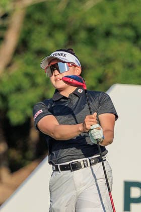 RIVIERA MAYA OPEN AT MAYAKOBA 2026 RIVIERA MAYA OPEN AT MAYAKOBA 2026 DAY 1 30042026 PLAYA DEL CARMEN, QUINTANA ROO Action photo of Chisato Iwai of Japan, during day 1 of the Riviera Maya Open at Mayakoba 2026 at El Camaleon Golf Club in Playa del Carmen, Mexico Action photo of Chisato Iwai of Japan, during day 1 of the Riviera Maya Open at Mayakoba 2026 held at El Camaleon Golf Club in Playa del Carmen, Mexico Photo by IMAGENSHOP AGENCIA FOTOGRAFICA PLAYA DEL CARMEN QUINTANA ROO MEXICO Copyright: xMIKIOxWATANABEx