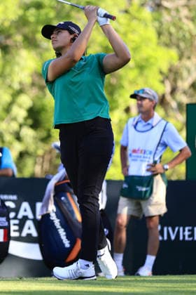 RIVIERA MAYA OPEN AT MAYAKOBA 2026 RIVIERA MAYA OPEN AT MAYAKOBA 2026 DAY 1 30042026 PLAYA DEL CARMEN, QUINTANA ROO Action photo of Hira Naveed of Australia, during day 1 of the Riviera Maya Open at Mayakoba 2026 at El Camaleon Golf Club in Playa del Carmen, Mexico Action photo of Hira Naveed of Australia, during day 1 of the Riviera Maya Open at Mayakoba 2026 held at El Camaleon Golf Club in Playa del Carmen, Mexico Photo by IMAGENSHOP AGENCIA FOTOGRAFICA PLAYA DEL CARMEN QUINTANA ROO MEXICO Copyright: xISABELAxQUIROZx