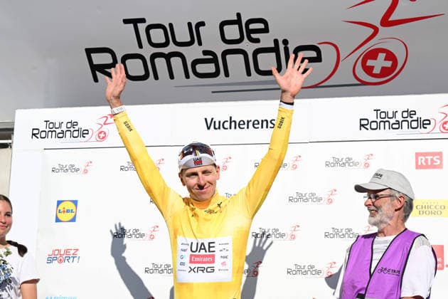 30-04-2026 Tour De Romandie; Tappa 02 Rue - Vucherens; 2026, Uae Emirates - Xrg; Pogacar, Tadej; Vucherens; 