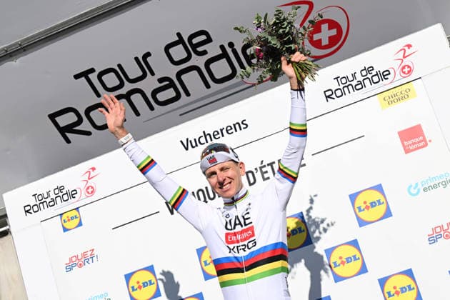 30-04-2026 Tour De Romandie; Tappa 02 Rue - Vucherens; 2026, Uae Emirates - Xrg; Pogacar, Tadej; Vucherens; 