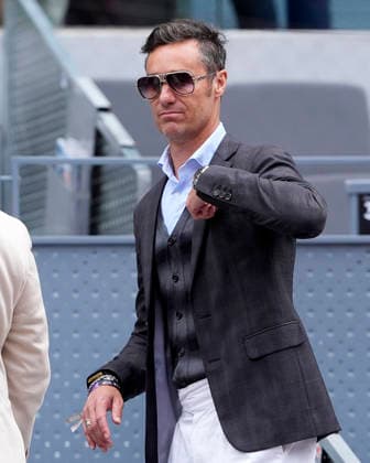 Ivan Helguera during Madrid Open Tennis 2025 match. April 30, 2026. (20260430475)